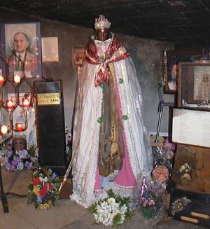Saint Sarah shrine at Saintes-Marie-de-la-Mer