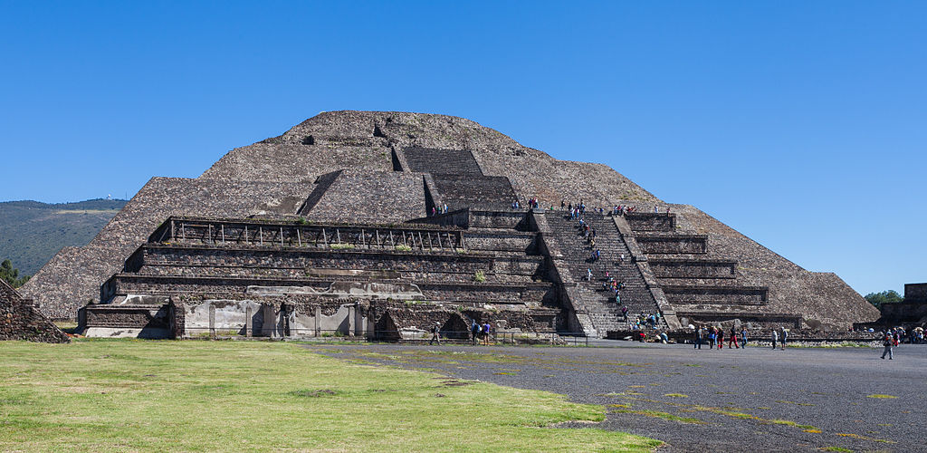 Pyramid at Teotihuacán