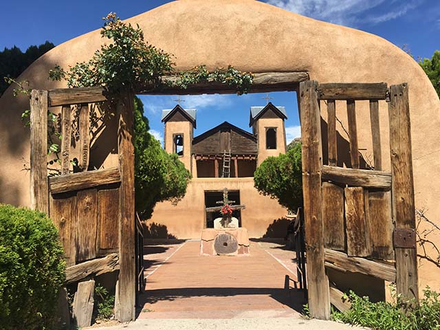 church in Chimayo, New Mexico