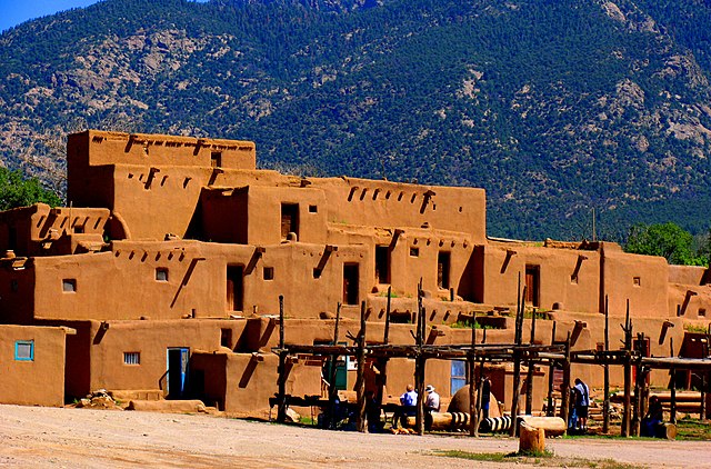 pueblo in Taos, New Mexico