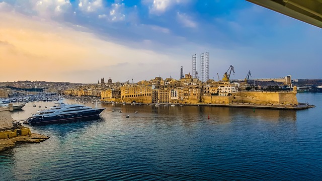 Valetta harbor, Malta