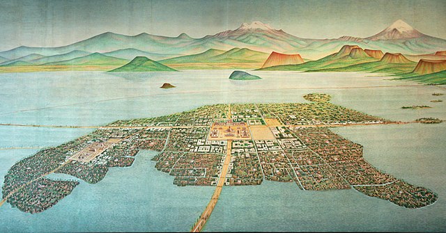 Painting of tenochtitlan