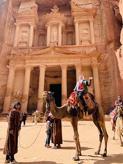 Petra, Jordan camel ride
