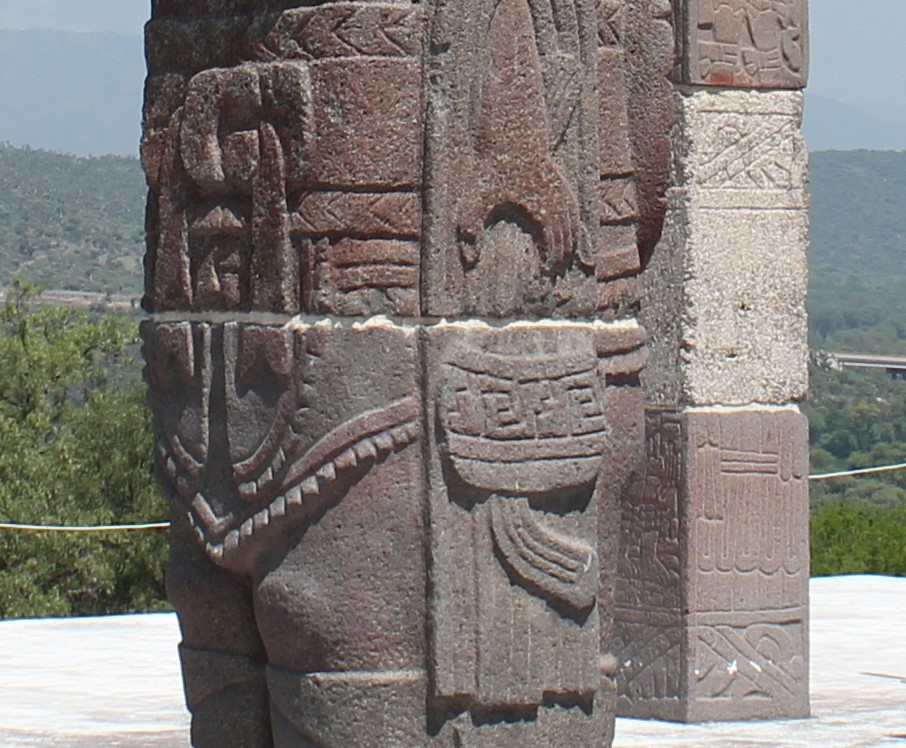 Detail of Atlanteans statue