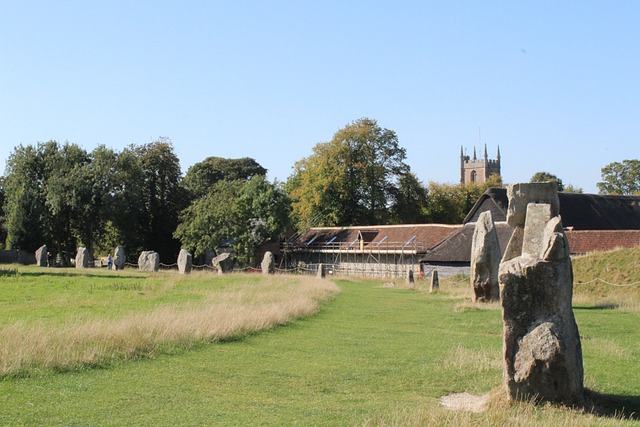 Stones in Avebury circle