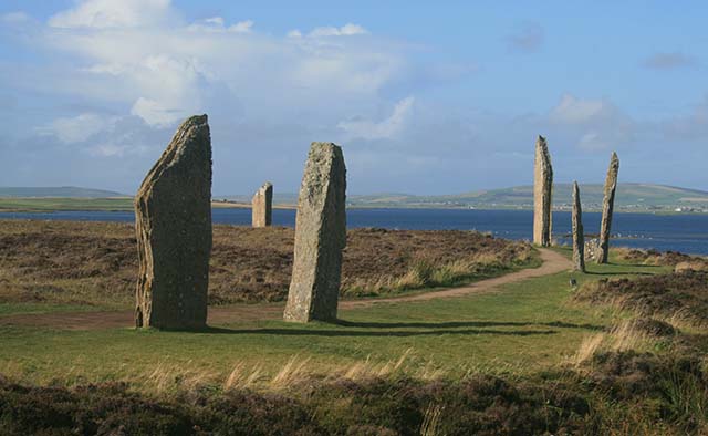 stone circle in Scotland