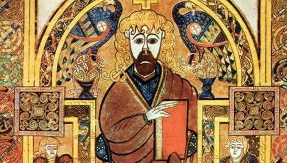 Illustration from Book of Kells