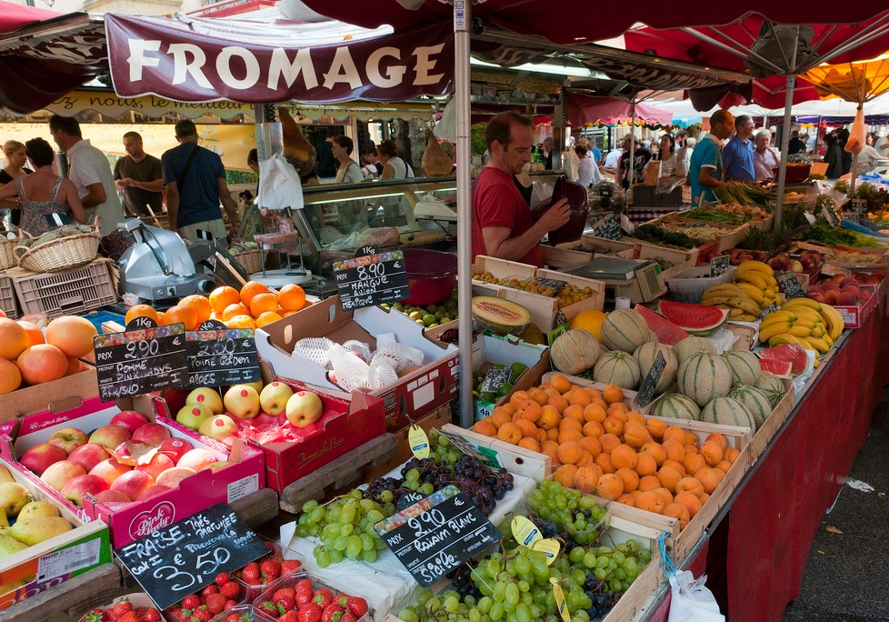 Market at Aix en Provence