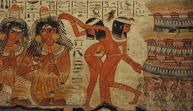 Illustration of Egyptian rites