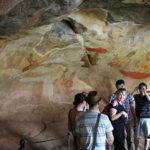 mural paintings at Sigiriya Rock, Sri Lanka