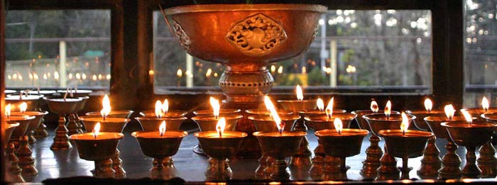 butter-lamps-Dharamsala