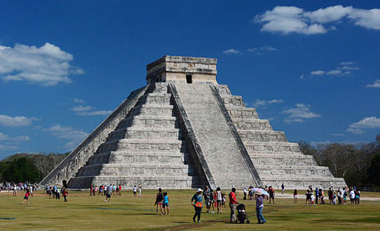 Maya pyramid Mexico tour