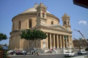 Mosta church on spiritual Malta tour