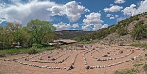 Black Mesa Winery labyrinth