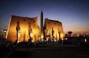 Light Show Luxor temple