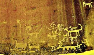 chaco canyon petroglyphs