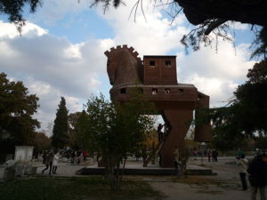 Trojan horse replica, Troy