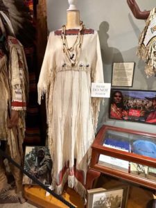 Navajo exhibit in museum