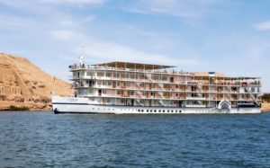 Nile cruise boat on Egypt tour