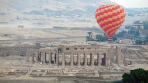 Valley of Kings balloon ride on Egypt tour